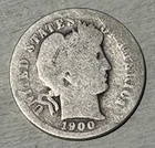 1900 O Barber Dime 10c New Orleans Mint Rare Nice Coin For An Album