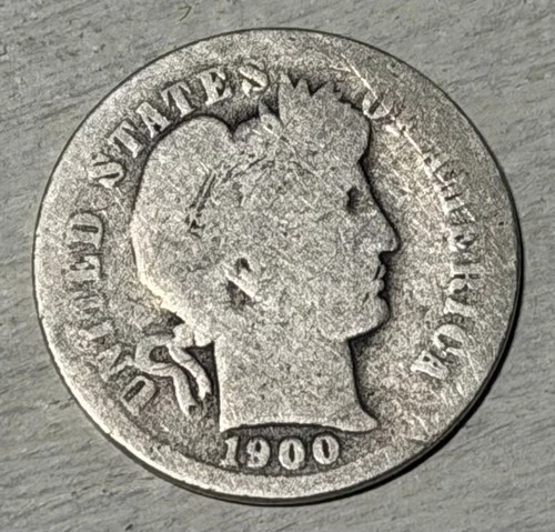 1900 O Barber Dime 10c New Orleans Mint Rare Nice Coin For An Album