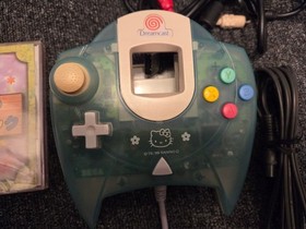 SEGA Dreamcast HKT-3000 Hello Kitty Blue Console w/ Software & Box Japan