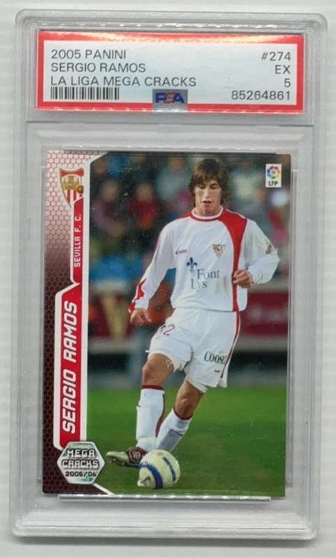Sergio Ramos trading card