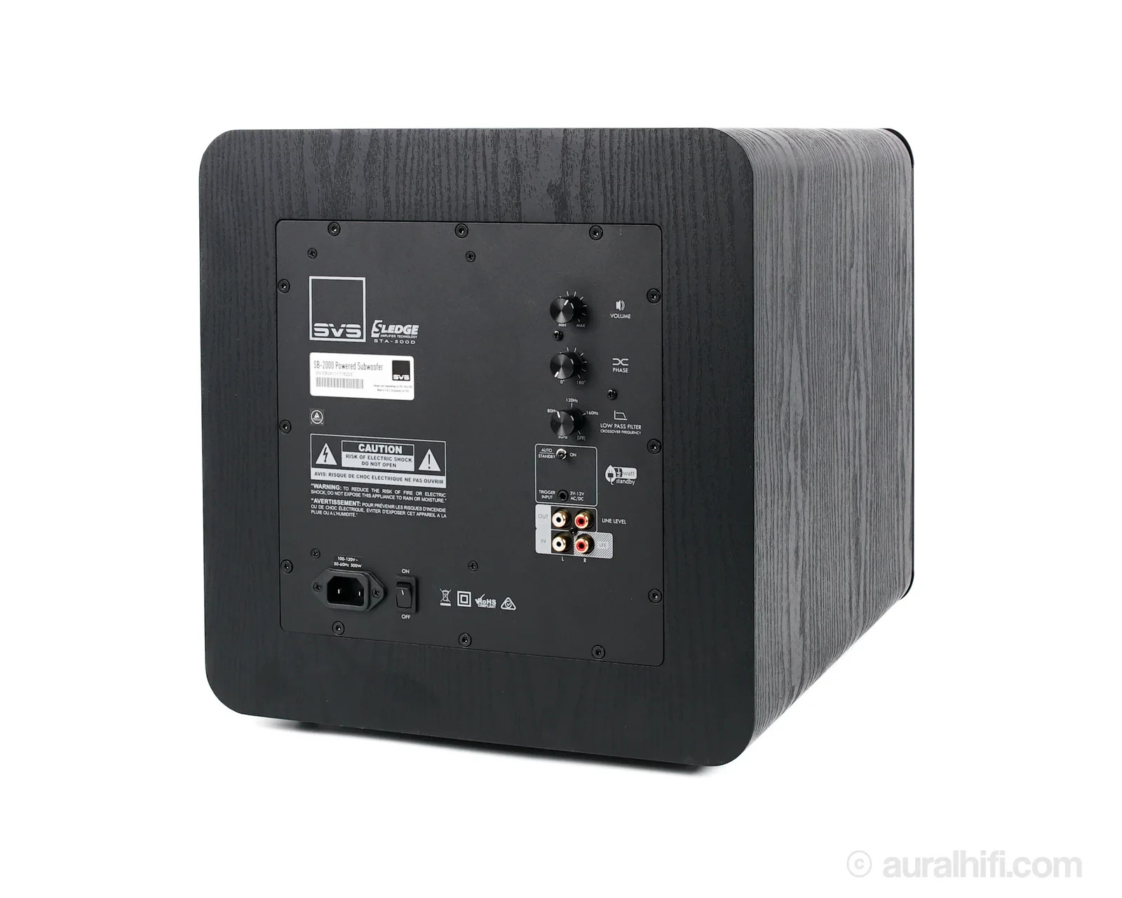 SVS SB-2000 Wired Subwoofer - Black
