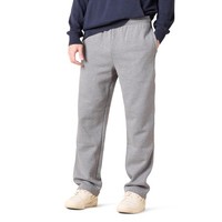 Amazon Essentials Herren Fleece-Jogginghose Offenem Saum Hellgrau Meliert L