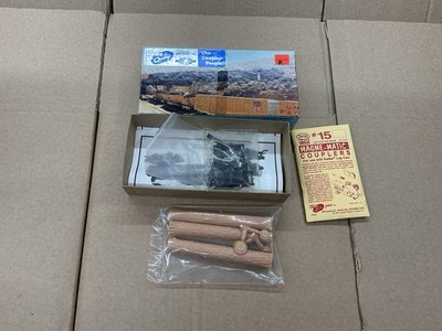 KADEE HO SCALE GÜTERWAGEN WAGGON TRENNBLOCKWAGEN SET MIT LADUNG UNGEBAUT !