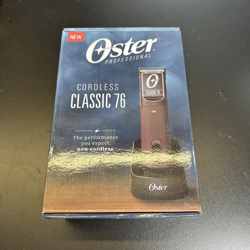 Oster Professional Cordless Classic 76 Heavy Duty Clipper BROWN X3 Open Box - Picture 1 of 3