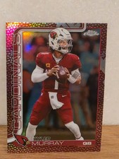 2025 Topps Chrome - Kyler Murray #5 Football Leather Refractor