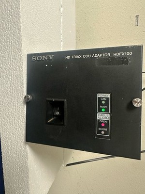 Sony HDFX100 HD Triax CCU Camera Adapter for HDC-1500 / HDC-1400 Series   Tested