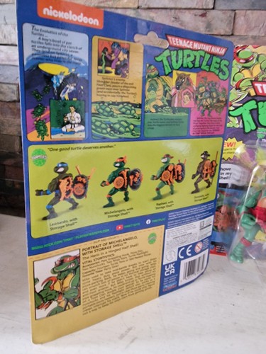 Teenage Mutant Ninja Turtles x 4 Actionfiguren - Aufbewahrungshülle. Playmates 2022. - Bild 6 von 7