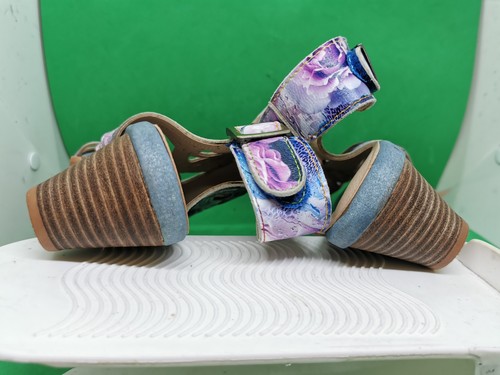 L’Artiste Sandals Womens Size 11/ 42 Spring Step Flourisha Blum Floral Leather - Picture 16 of 22