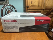 Toshiba DVR620 DVD/VHS Combo Recorder With 1080p Upconversion New Factory Sealed