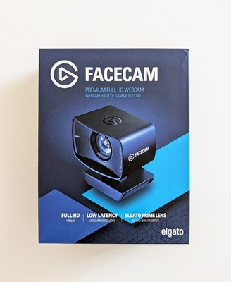 Elgato Facecam 1080p60 Premium Full HD Webcam / Streaming Camera | 10WAA9901