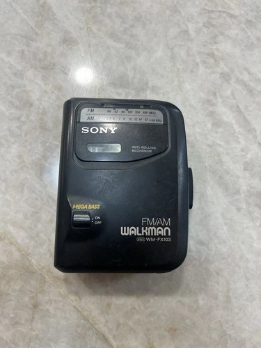 Sony Walkman AM/FM Radio Cassette Tape Player - WM-FX103