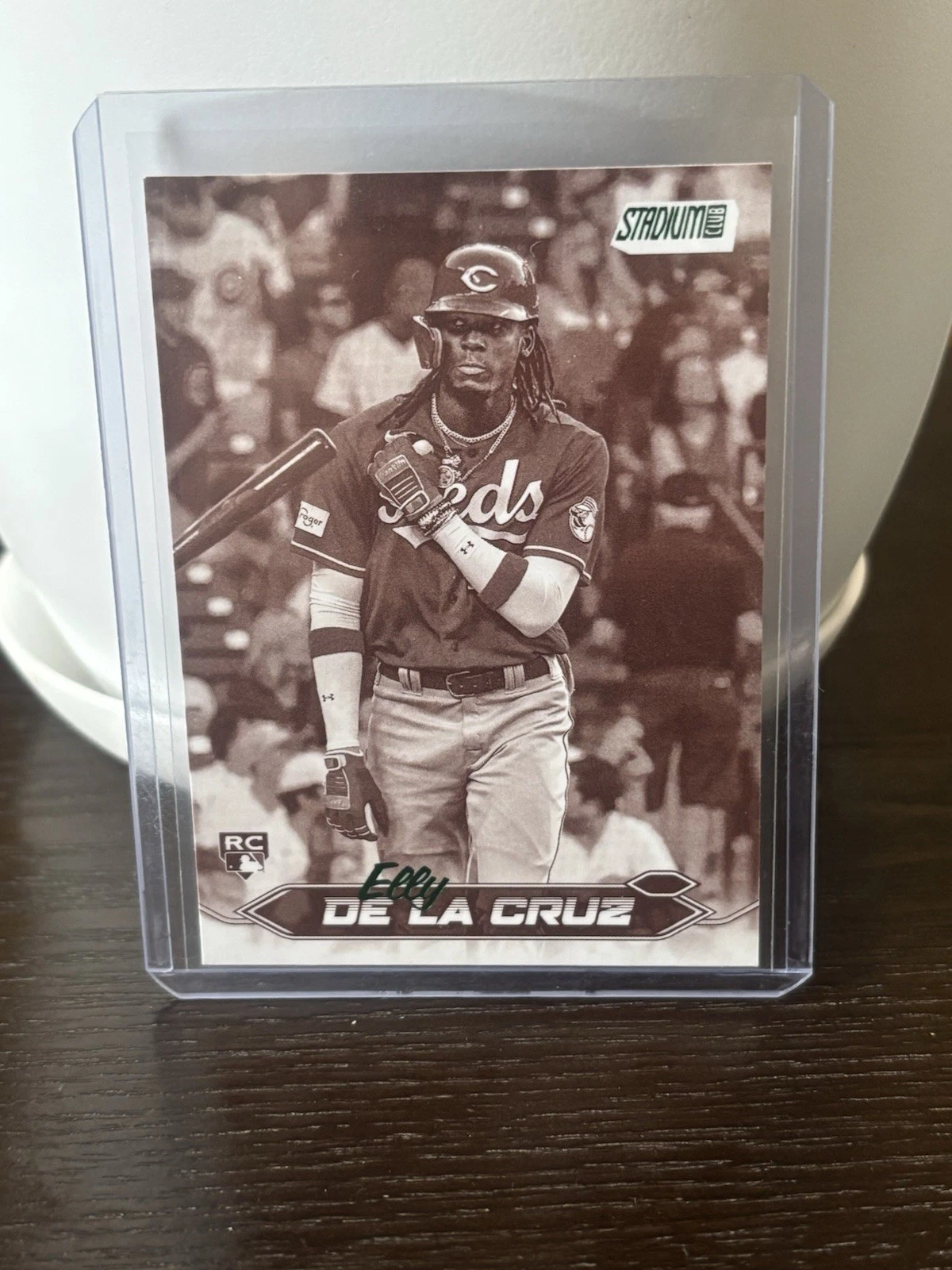 2024 Topps Stadium Club - Elly De La Cruz #48 Sepia (RC)