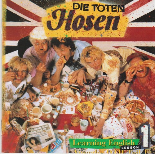CD DIE TOTEN HOSEN Learning English Lesson 1 one PUNK Deutschpunk Rock 1991