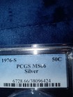 1976-S Silver Kennedy Half Dollar Ms.66 Pcgs Mint State Bicentennial Gold Shield — photo 6