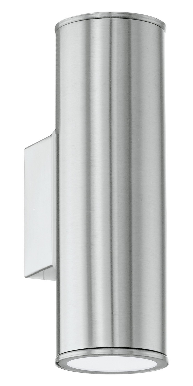 Applique murale extérieure LED Riga lampe inox éclairage jardin et façade maison