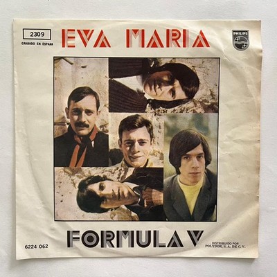 FORMULA V - EVA MARIA - 1973 MEXICAN 7'' EP PS, LATIN ROCK