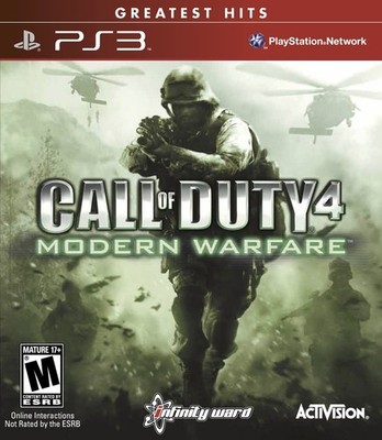 Call of Duty 4: Modern Warfare (Playstation 3 PS3) Complete CIB! Tested!