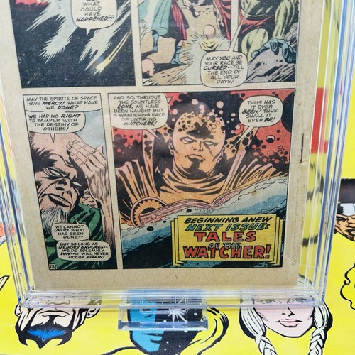 Silver Surfer #1 COVERLESS CGC NG origin! 1st solo book! John Buscema! 1968 - Picture 8 of 8