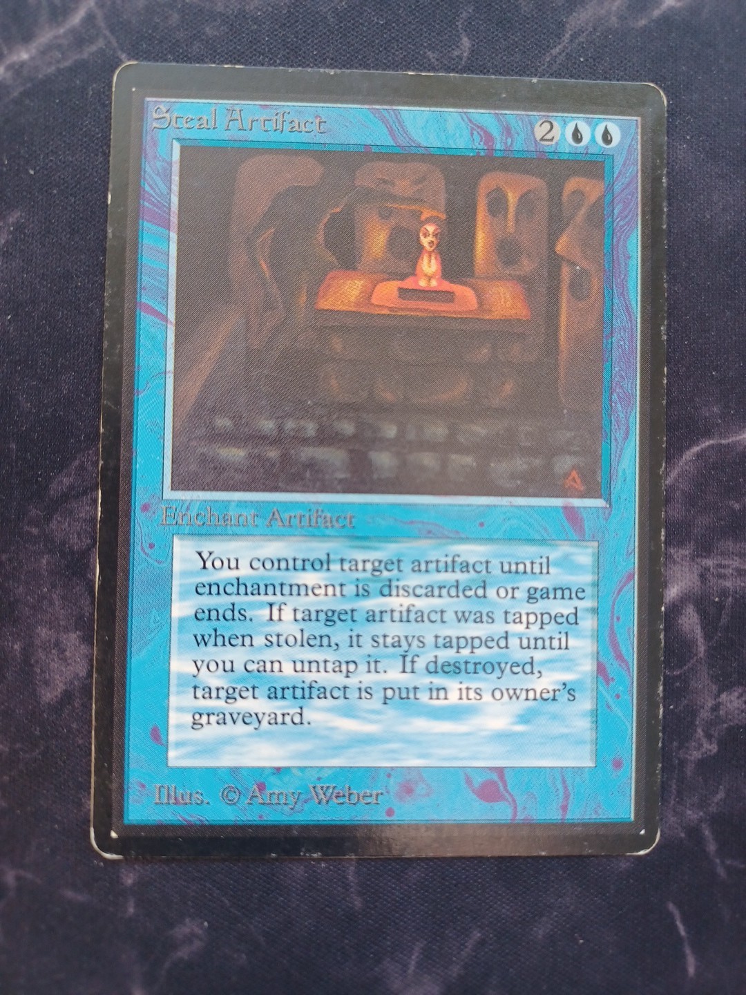 Steal Artifact Beta MTG Black Border MP