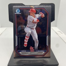 2026 Bowman JJ Wetherholt Chrome Prospects #BCP-115 St Louis Cardinals
