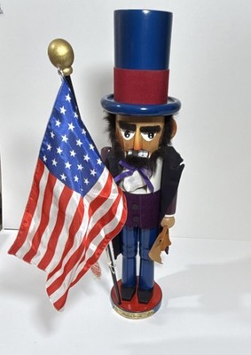 Steinbach Limited Edition Abraham Lincoln Nutcracker Wood American Presidents