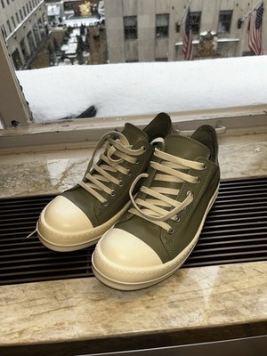 Rick Owens Mainline Ramones Cleadon Sneakers Size 36 New with Box Dust Bag