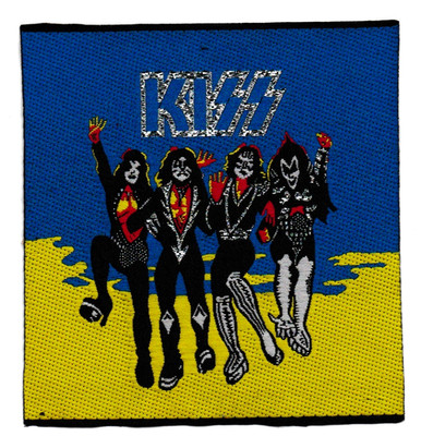 KISS  DESTROYER  ORIGINAL 1980'S VINTAGE UNUSED CLOTH PATCH/BADGE