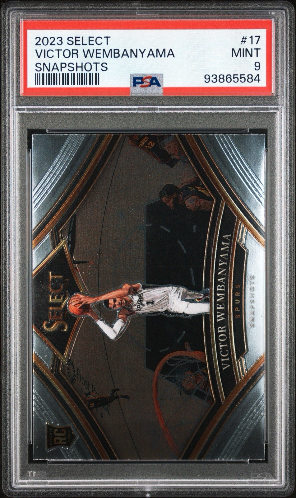 2023-24 Panini Select - Snapshots Victor Wembanyama #17 (RC)