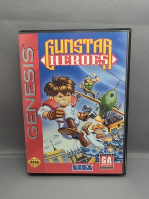 * Gunstar Heros (Sega Genesis) No Manual