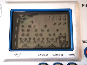 Nintendo RC-04 Fire Game and Watch Handheld Game Retro Japan Tested #01914846