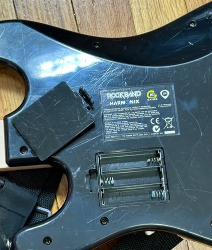 Harmonix Fender Stratocaster Wireless Guitar for Xbox 360 Rock Band XBGTS2 Read - Picture 10 of 10