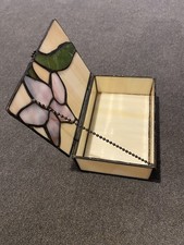 Stained Glass Trinket Box