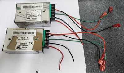 2x TDK-Lambda LS25-5 Netzteile Eingang 100-240VAC Ausgang: 5VDC 5A 25W