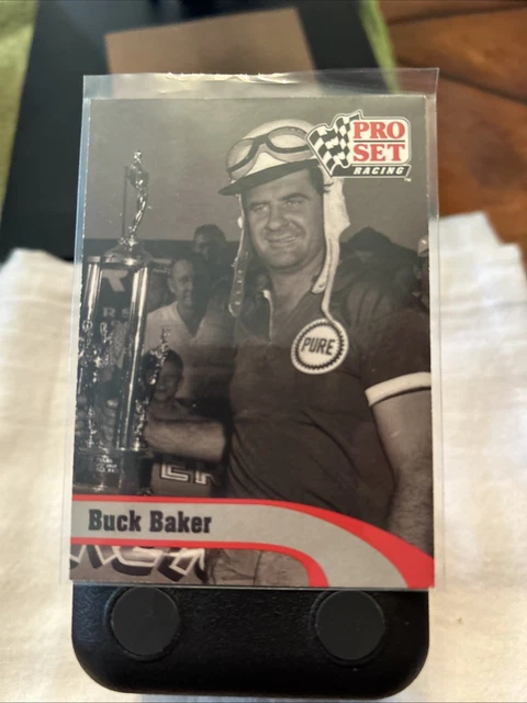 Buck Baker Pro Set Racing Legend 1992 Karte #L1