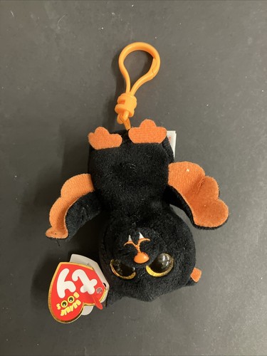 TY Beanie Boos NYX the Halloween Bat Key Rucksack Clip - Bild 7 von 7