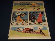 1930 NOVEMBER 23 PITTSBURGH SUN TELEGRAPH GRAVURE - THANKSGIVING - NT 9588