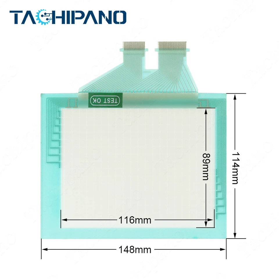 Plastic Case for NS5-MQ10-ECV2 NS5-SQ10-ECV2 Cover + Touch Screen + Overlay - Image 2 of 4