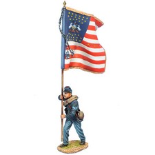 ACW103 Union Sergeant Standard Bearer - 56th PA Vols by First Legion