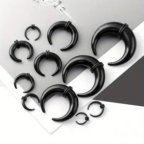 9,36,50 Stück Acryl Ohr Messgeräte Set Bunt Taper Ohr Plug Tunnel Stretching Kit - Bild 5 von 16