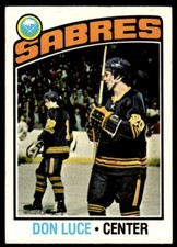 1976-77 Topps Hockey Card Don Luce Buffalo Sabres #94