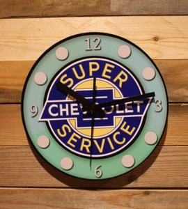 Cadillac Service Dealer Replica Wall Clock Lg 9/" Round Silent Motor Sweep Hand