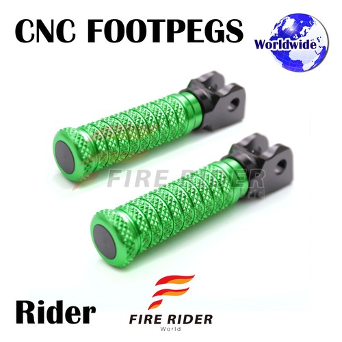 POLE Front CNC Footpegs Footrests For Suzuki GSXR 600/ 750 06-16 07 08 09 10 11 - Bild 9 von 10