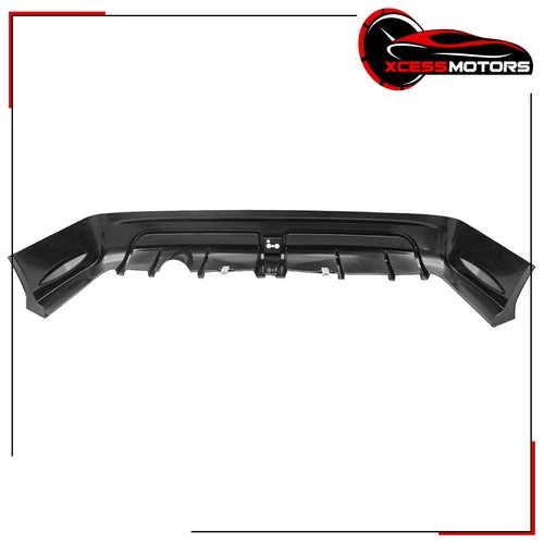 Fits 12-15 Honda Civic Sedan Mugen RR Style Rear Diffuser W/ 3rd LED ...