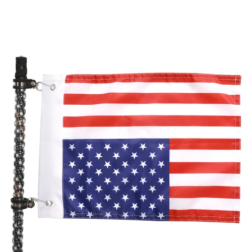 1PC 2FT Spiral LED Fat Whip Light Antenna RGB Chasing For Can-am X3 RZR UTV ATV - Picture 6 of 18