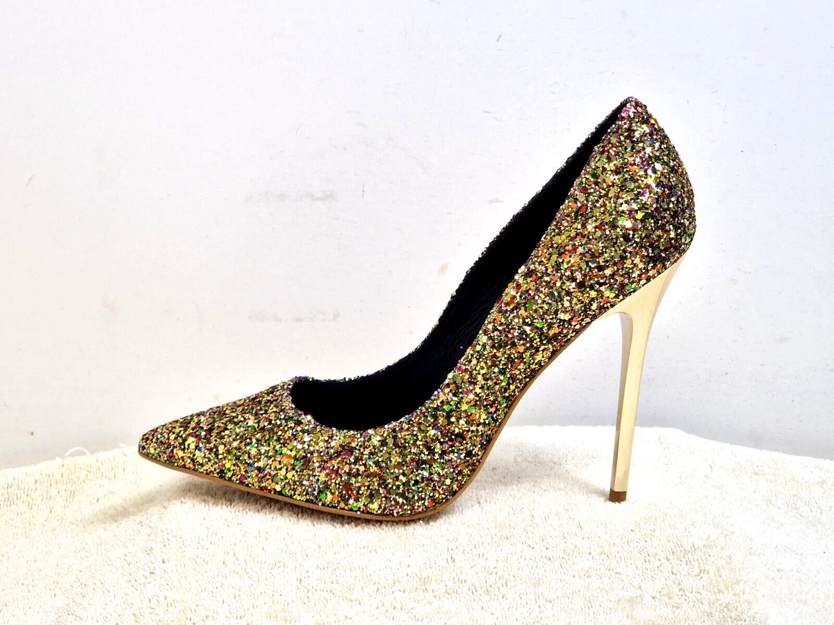 Details more than 154 gold glitter heels uk super hot esthdonghoadian