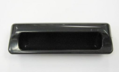 Commercial Lab Hospital Medical Care Facility Semi Recessed Pull Black cabinet