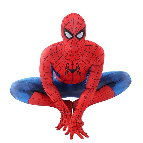 Spider-Man No Way Home Jumpsuit Cosplay Spiderman Adult & Kids Costume Halloween - Picture 10 of 12