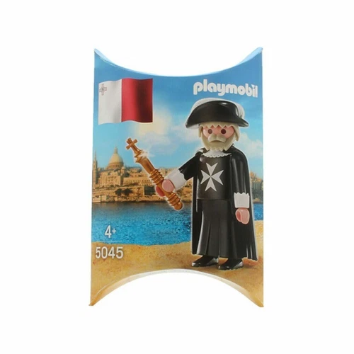 Playmobil 5045 Maltese Crusader Figure Templar Black Monk Master Giovanni Original Packaging