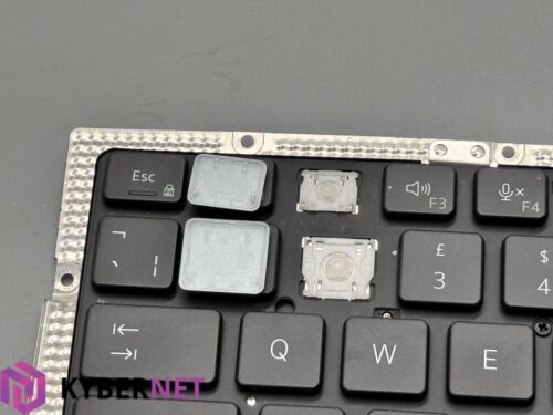 Teclado Dell Latitude serie 5430 Reino Unido teclas individuales con bisagras y cauchos - Imagen 2 de 5