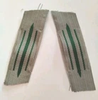 WH Mod.40 WW2 Troop Litzen Collar Legs Antique Made